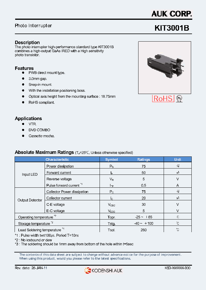 KIT3001B_8171397.PDF Datasheet