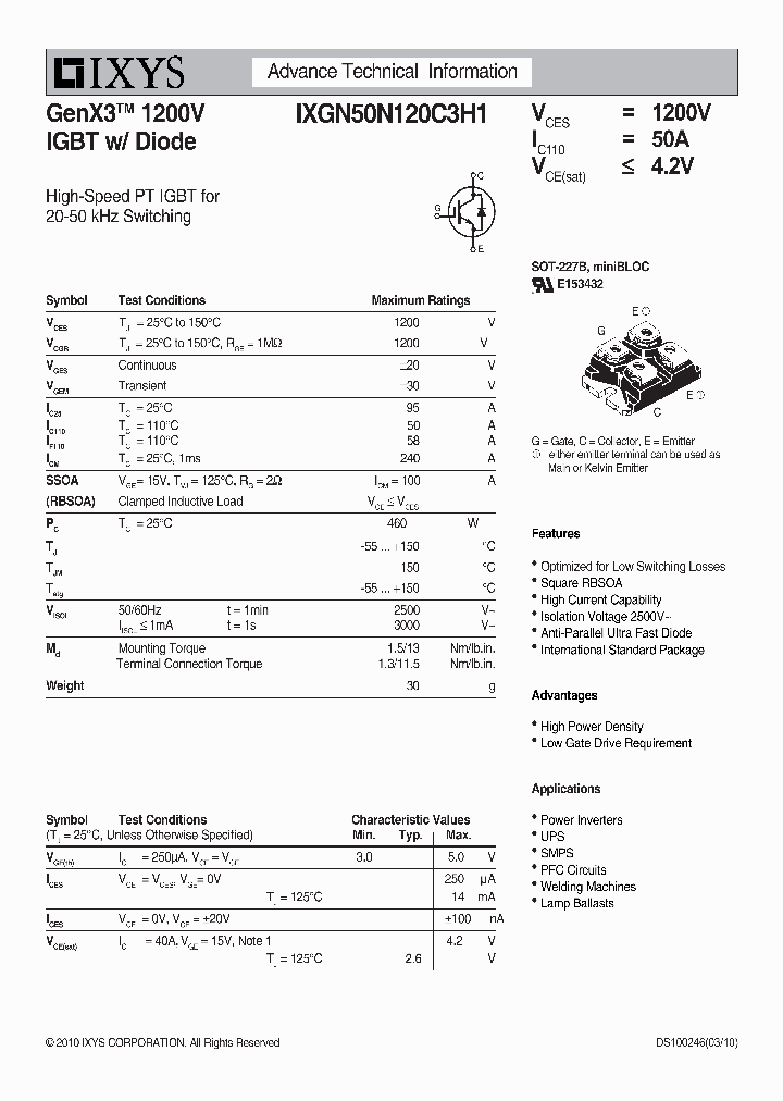 IXGN50N120C3H1_7826391.PDF Datasheet