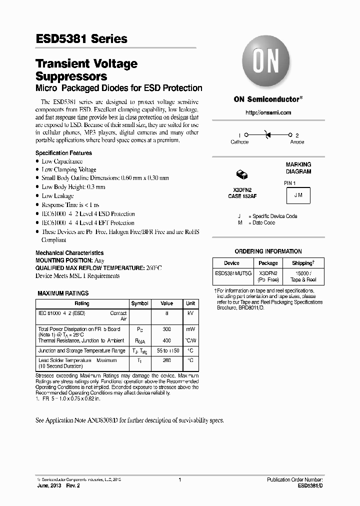 ESD5381_8172739.PDF Datasheet
