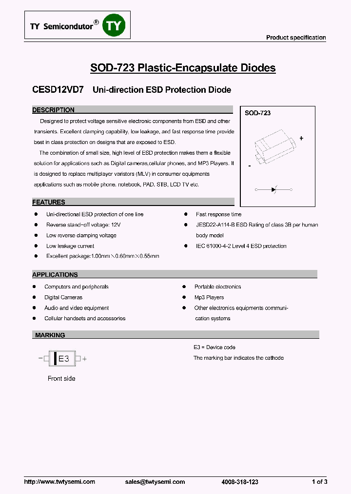 CESD12VD7_8172603.PDF Datasheet