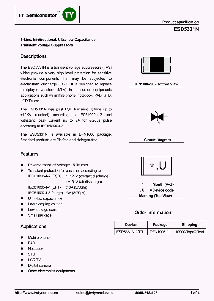 ESD5331N_8172750.PDF Datasheet