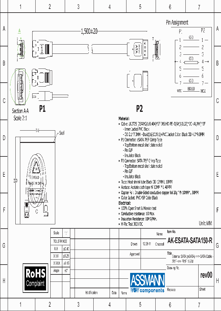 AK-ESATA-SATA150-R_8173348.PDF Datasheet
