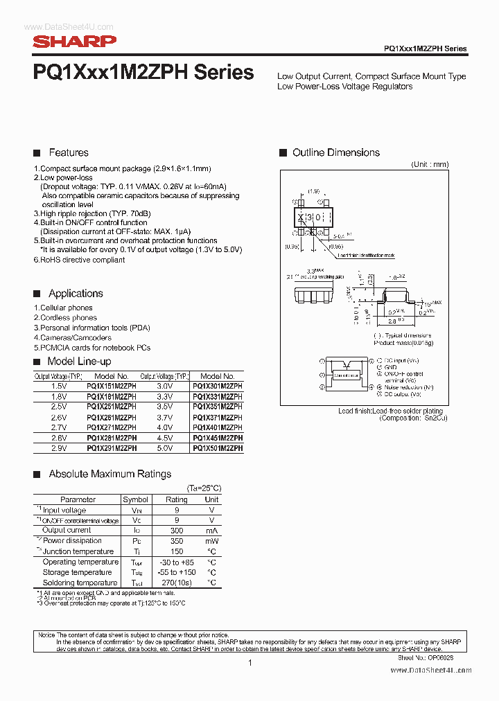 PQ1X311M2ZPH_7827979.PDF Datasheet