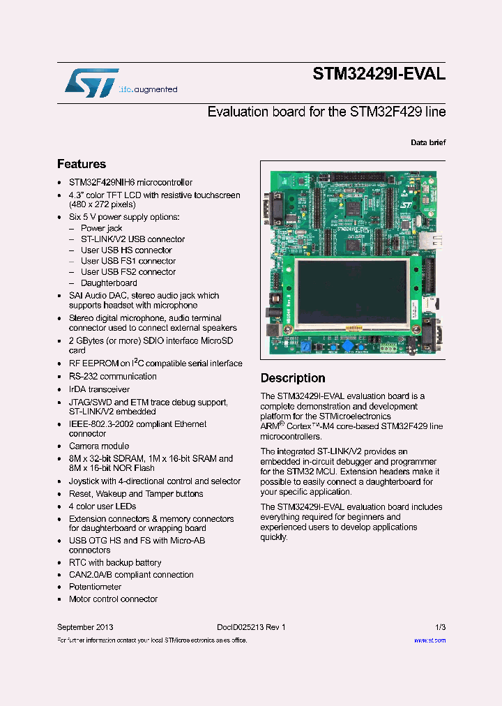 STM32429I-EVAL_8173926.PDF Datasheet