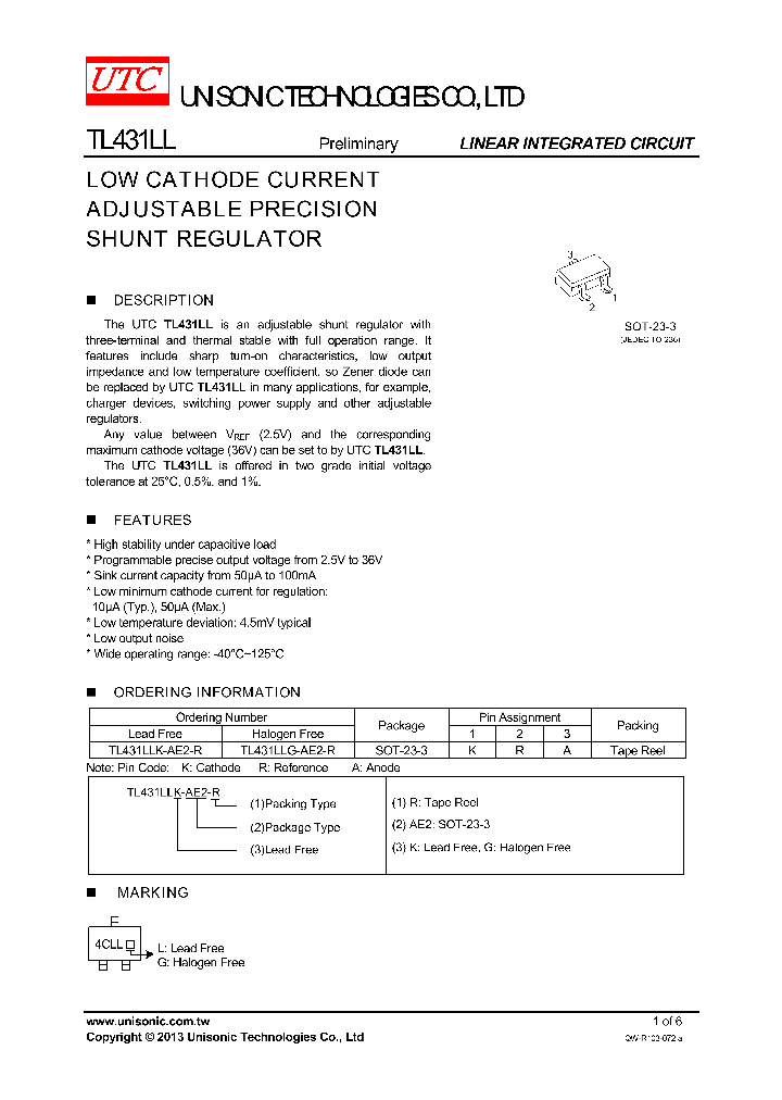 TL431LLG-AE2-R_8174205.PDF Datasheet