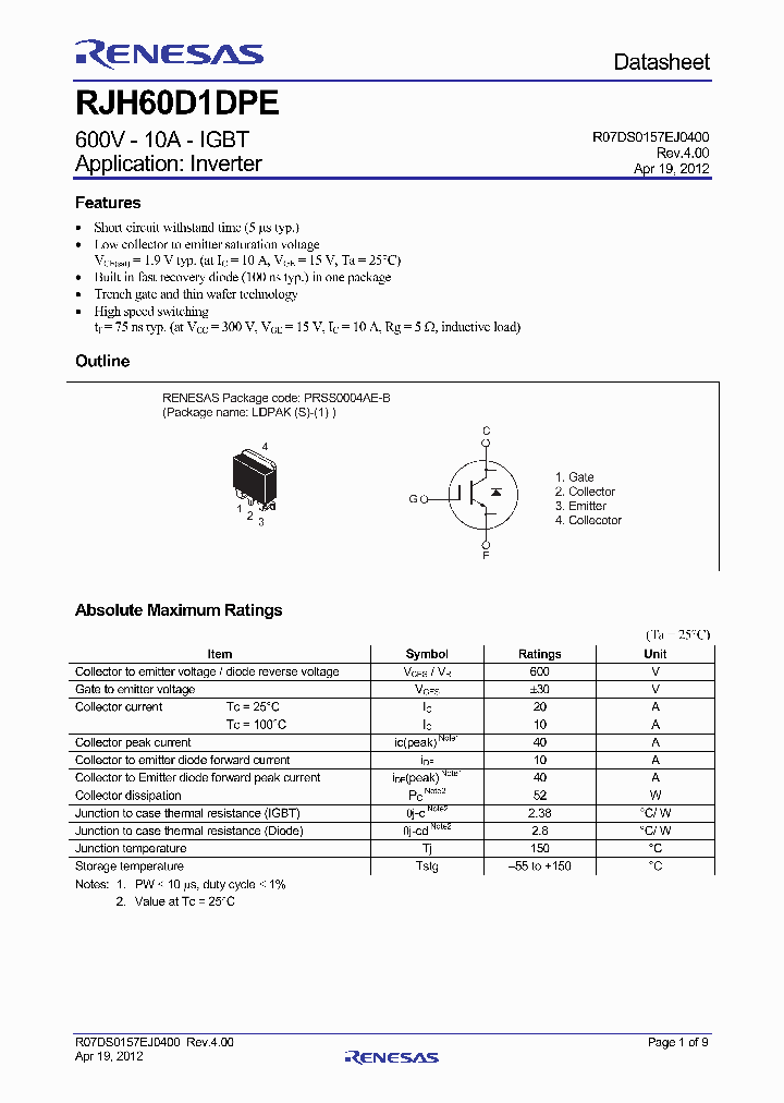 RJH60D1DPE-15_8174682.PDF Datasheet