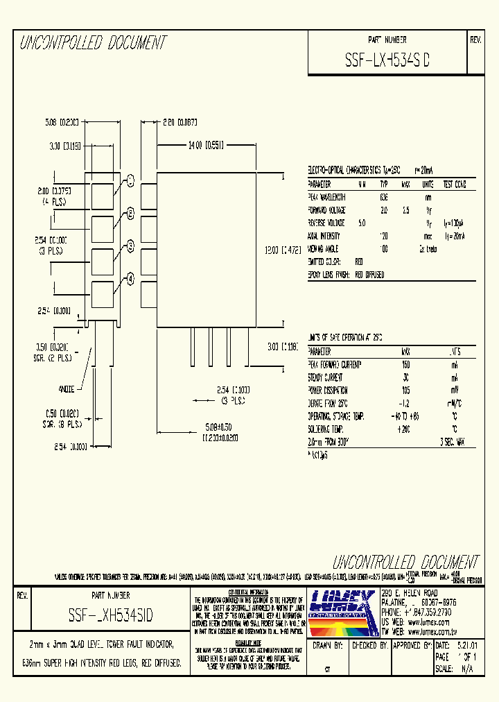 SSF-LXH534SID_8174782.PDF Datasheet