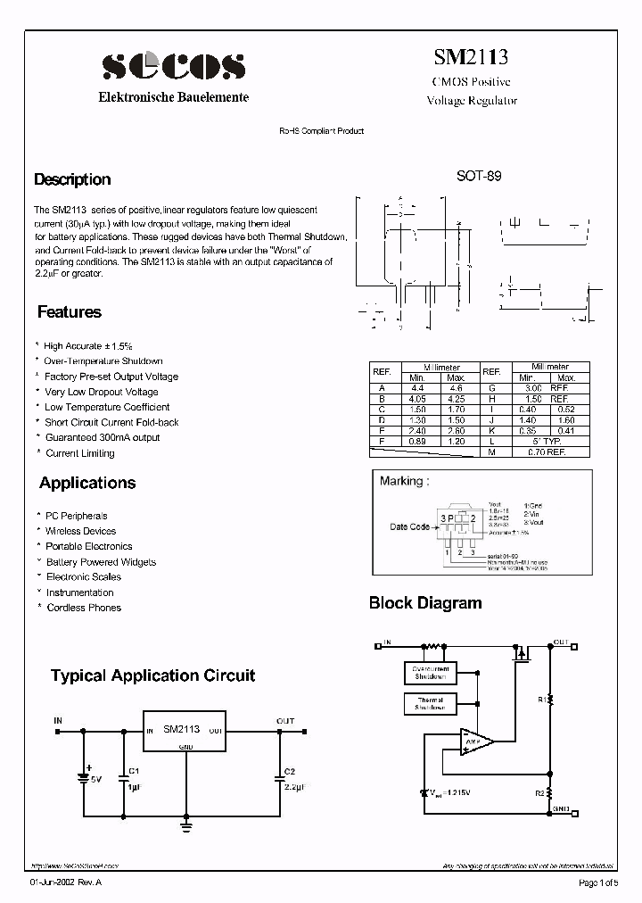 SM2113_8175993.PDF Datasheet