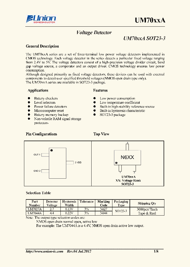 UM7027A_8176206.PDF Datasheet