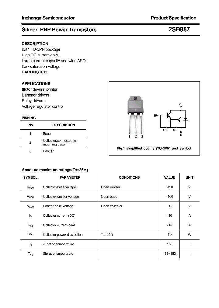 2SB887_8176648.PDF Datasheet