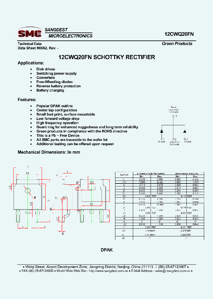 12CWQ20FN_8176960.PDF Datasheet