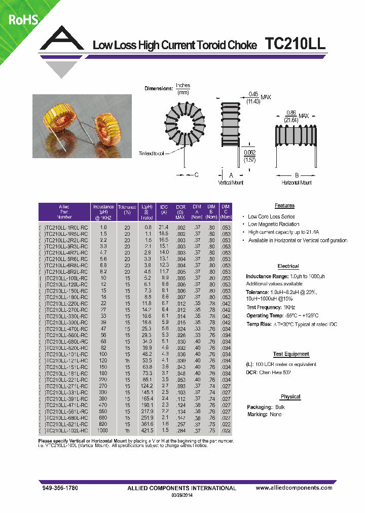 TC210LL-3R3L-RC_8177449.PDF Datasheet