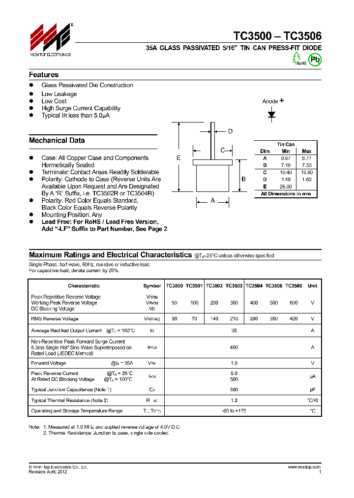 TC3500-14_8178558.PDF Datasheet