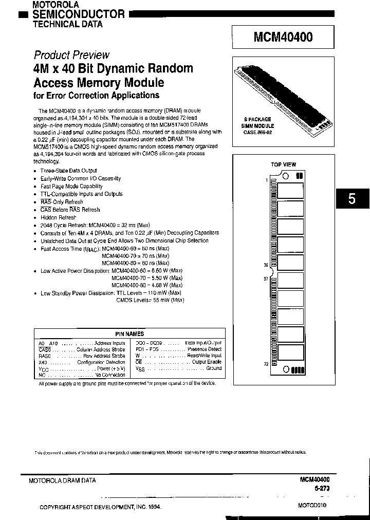 MCM40400S80_8179304.PDF Datasheet