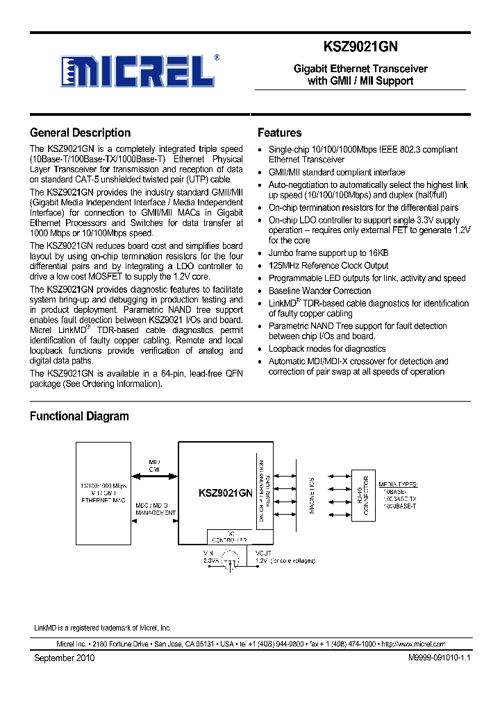 KSZ9021GN_8179887.PDF Datasheet