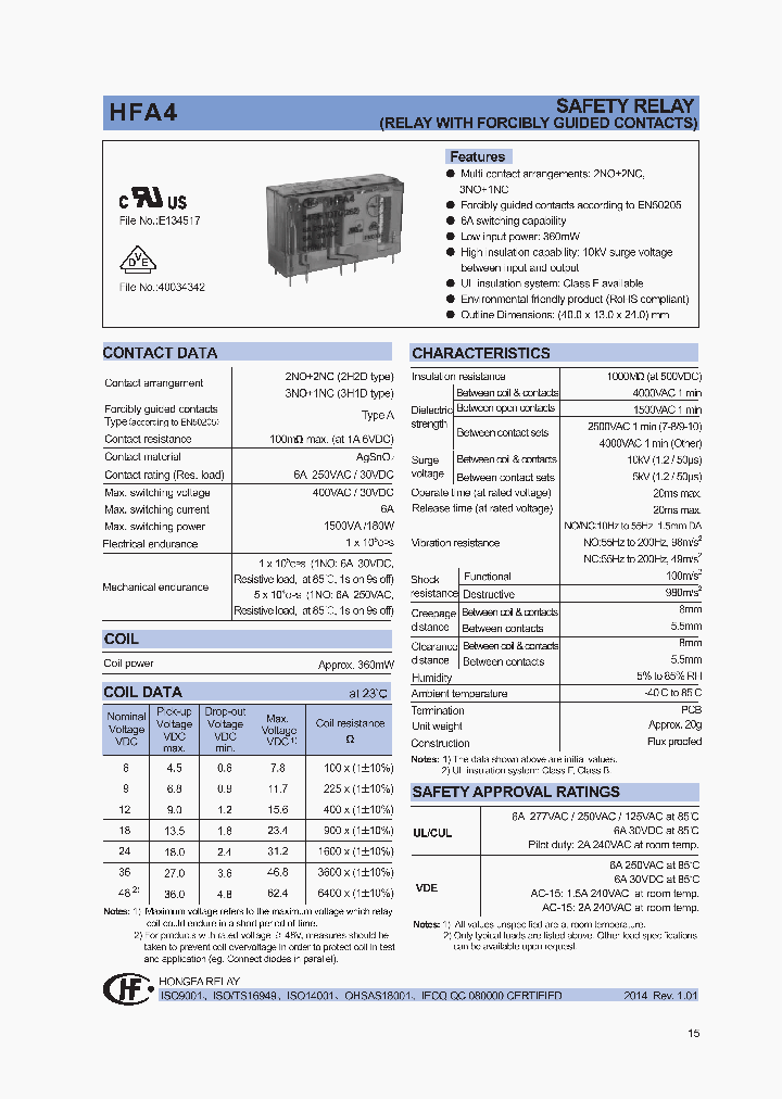 HFA424-2H2DTGF_8180709.PDF Datasheet