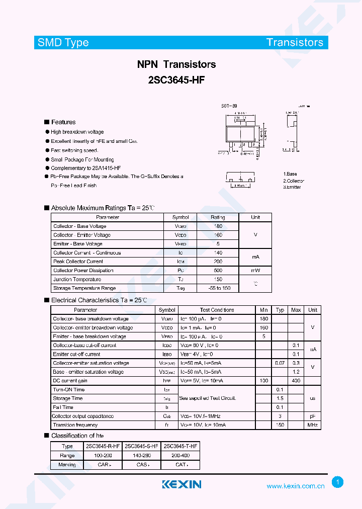 2SC3645-R-HF_8180860.PDF Datasheet