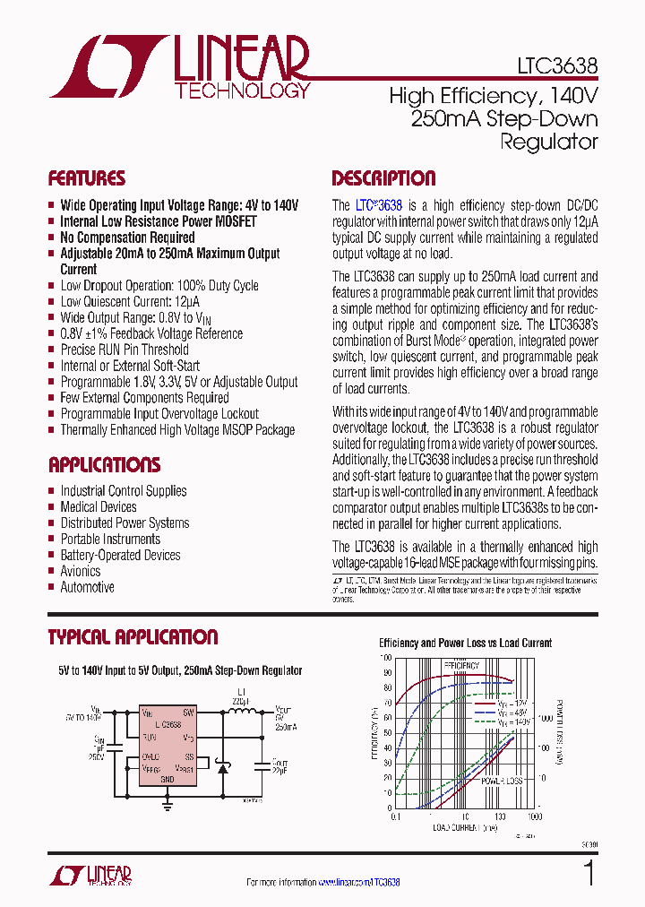 LTC3638_8181660.PDF Datasheet