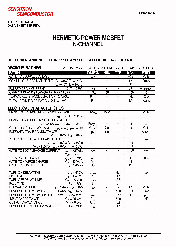 SHD226208_8183406.PDF Datasheet