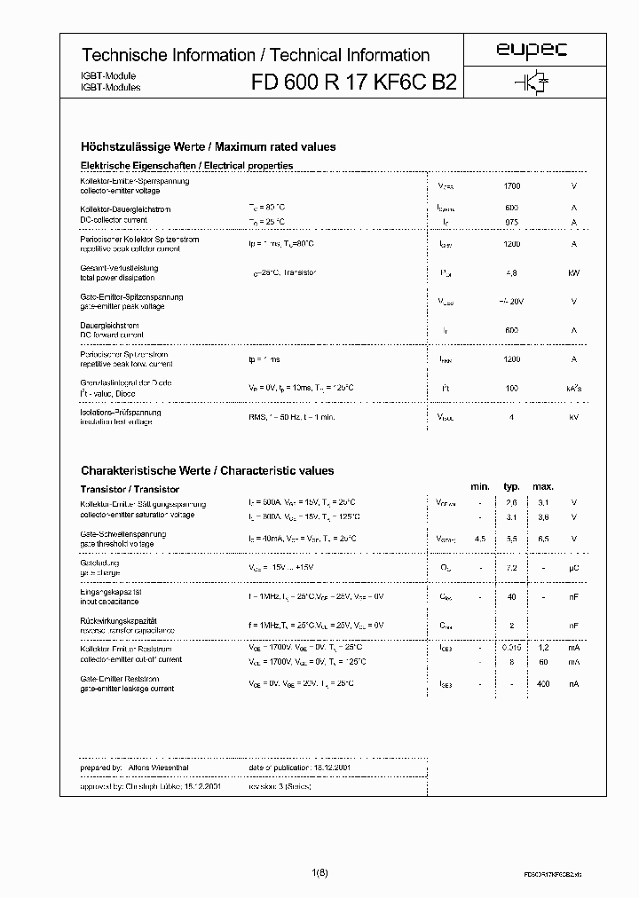 FD600R17KF6CB2_8183730.PDF Datasheet