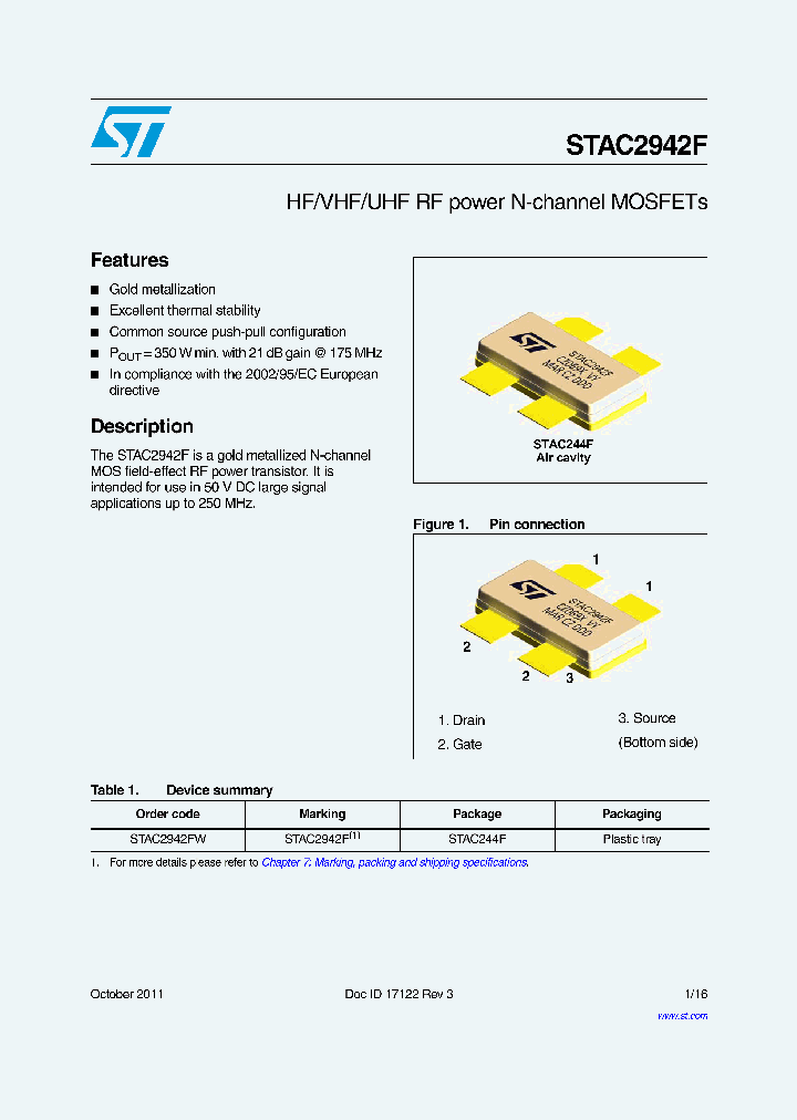 STAC2942F_8186264.PDF Datasheet