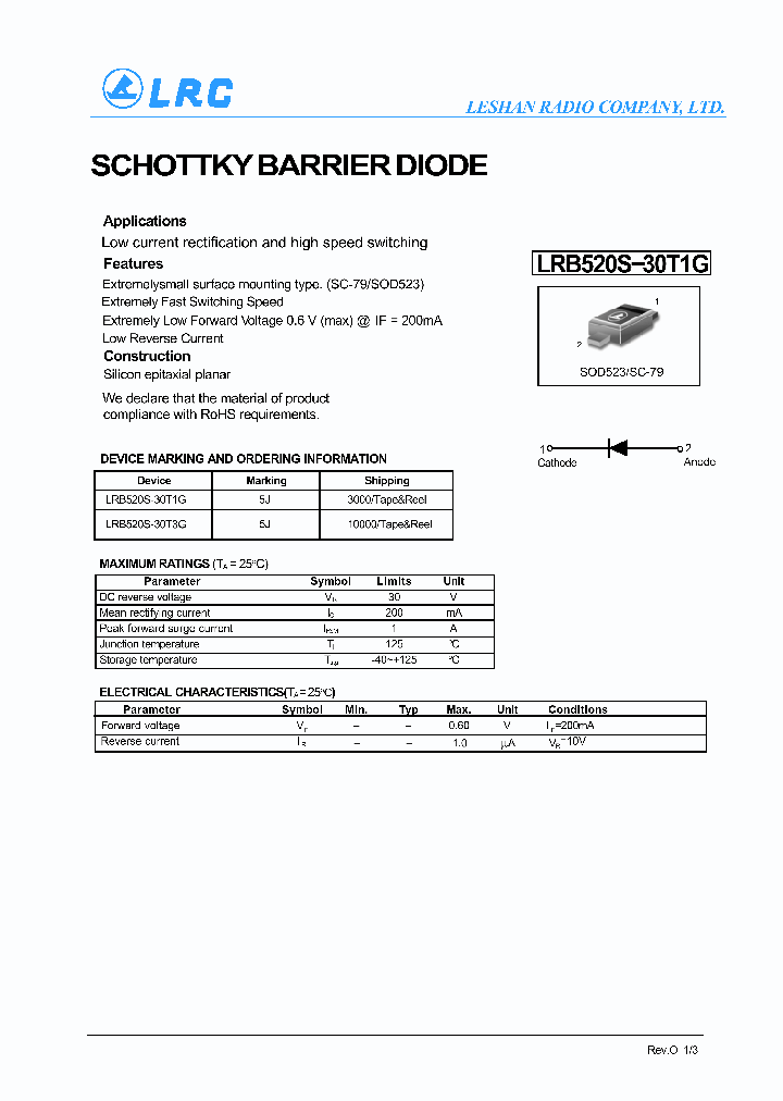 LRB520S-30T1G-11_8186303.PDF Datasheet