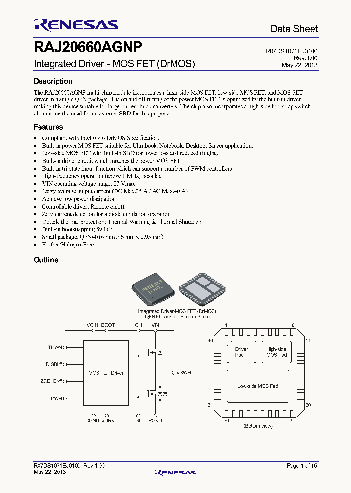 RAJ20660AGNP_8186249.PDF Datasheet