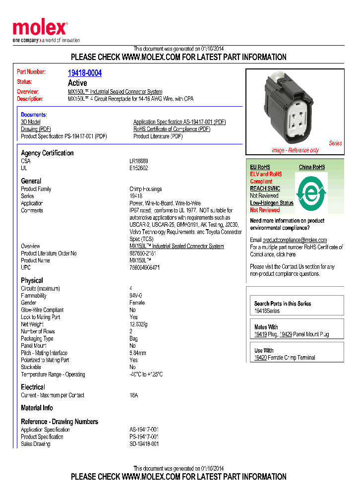 19418-0004_8186569.PDF Datasheet