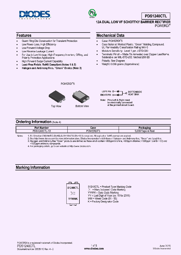 PDS1240CTL-15_8187414.PDF Datasheet