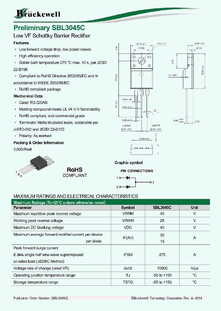 SBL3045C_8187477.PDF Datasheet