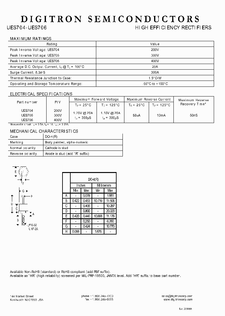 UES706_8187910.PDF Datasheet