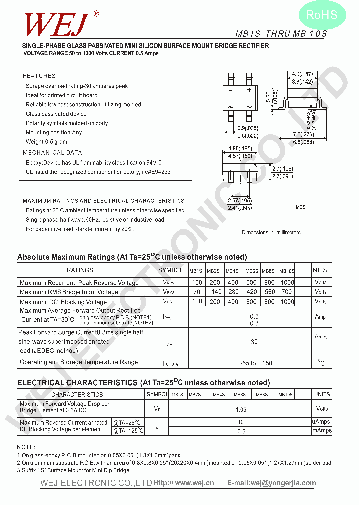 MB10S_8188245.PDF Datasheet