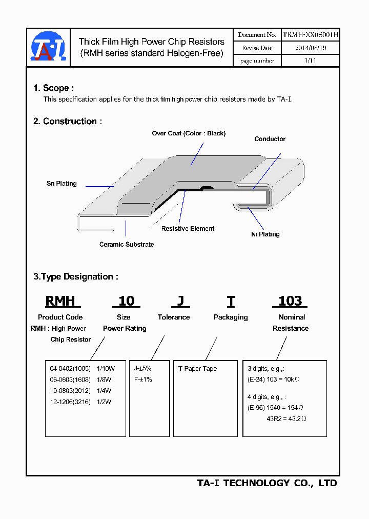 RMH04FT103_8188691.PDF Datasheet