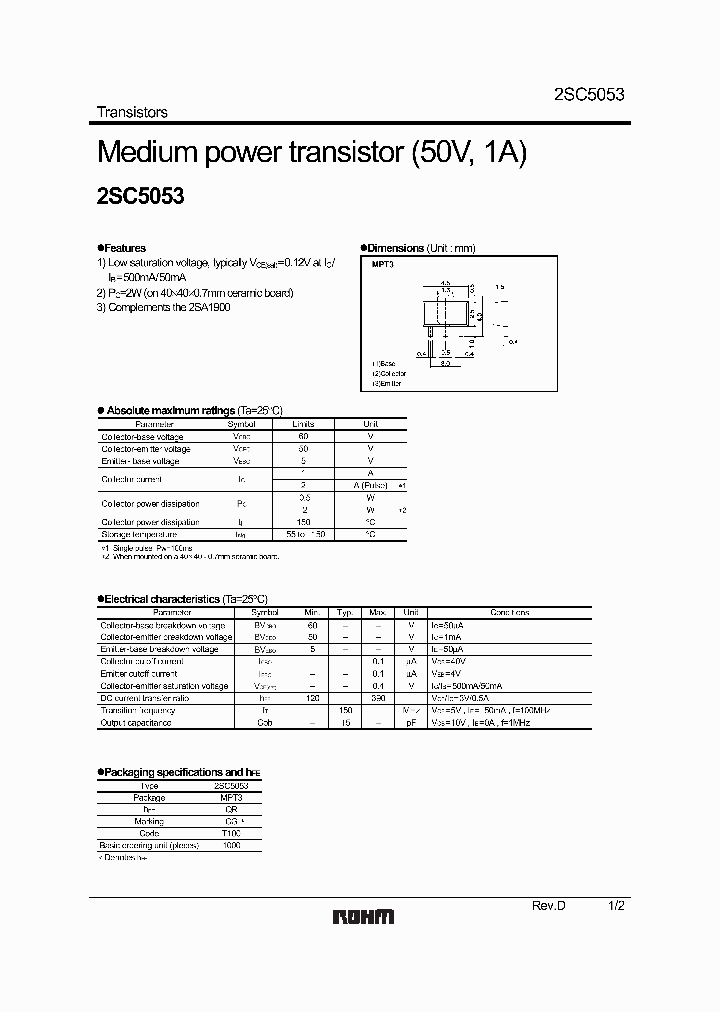 2SC5053T100Q_8188706.PDF Datasheet
