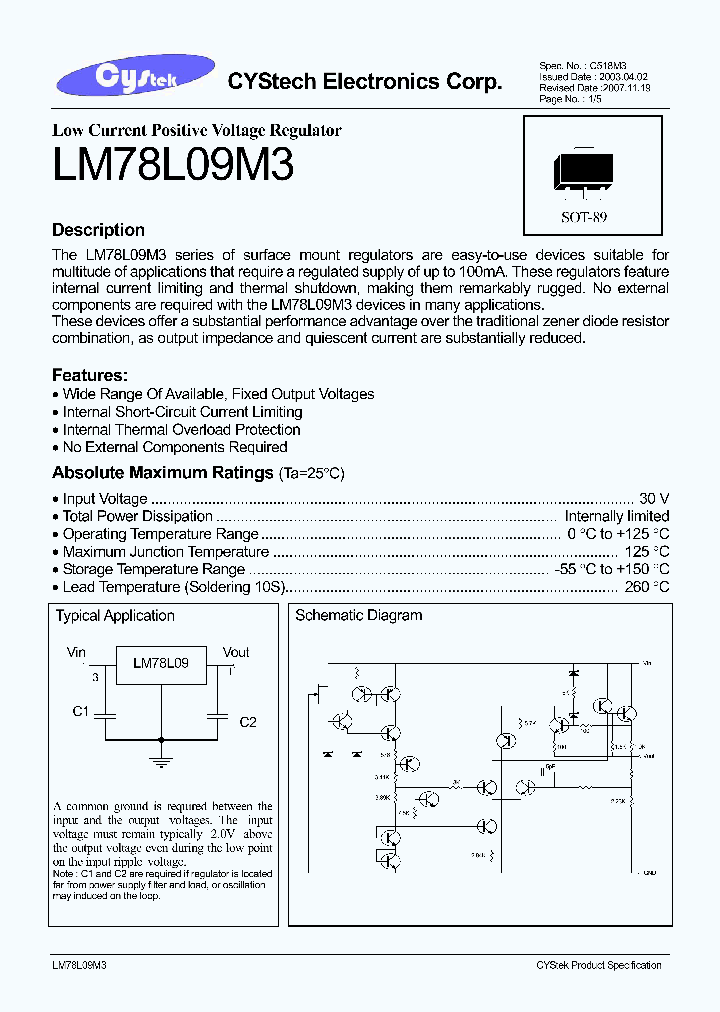 LM78L09M3_8188720.PDF Datasheet