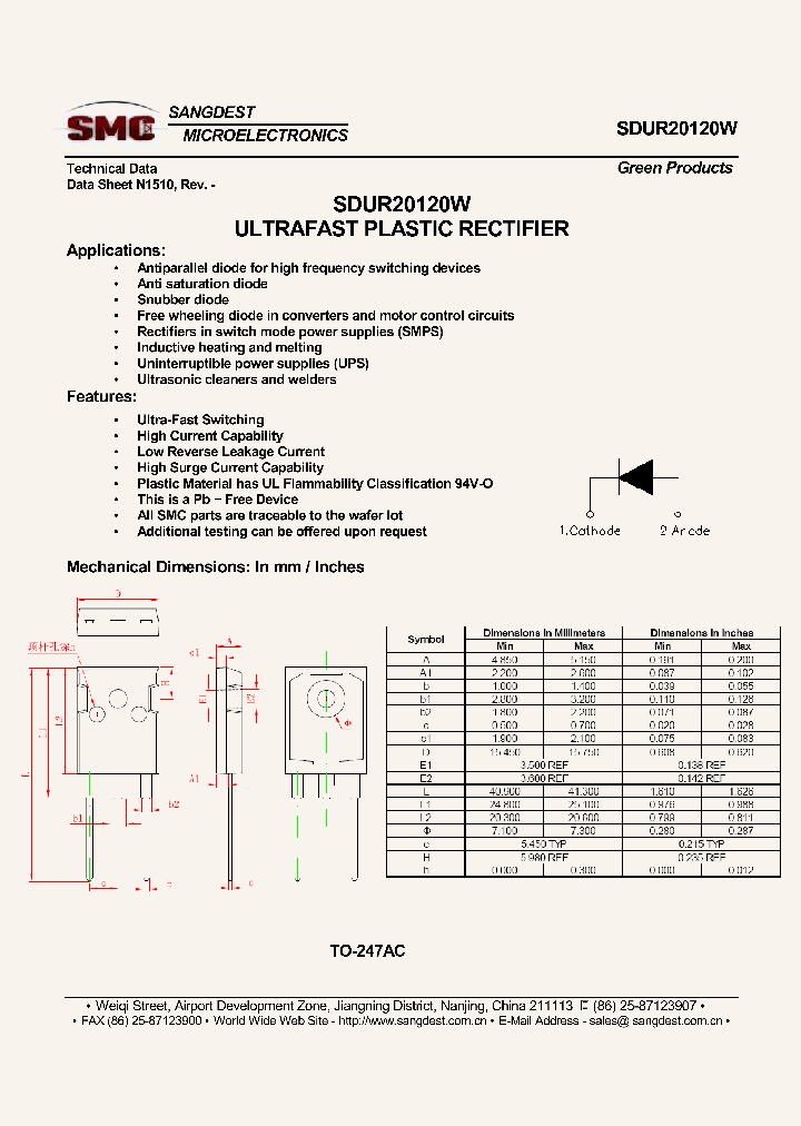SDUR20120W_8189020.PDF Datasheet