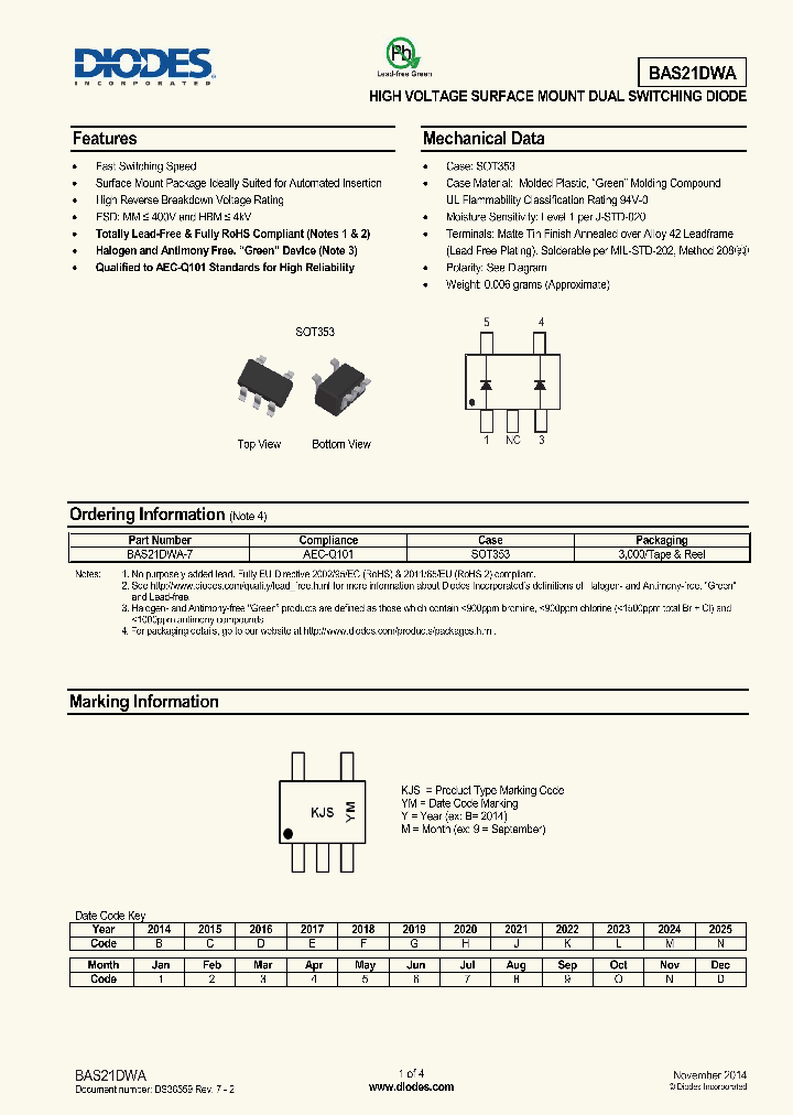BAS21DWA_8189978.PDF Datasheet