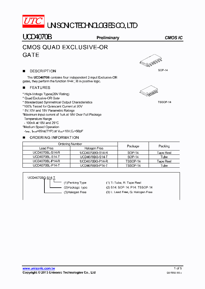 UCD4070BG-S14-R_8192124.PDF Datasheet