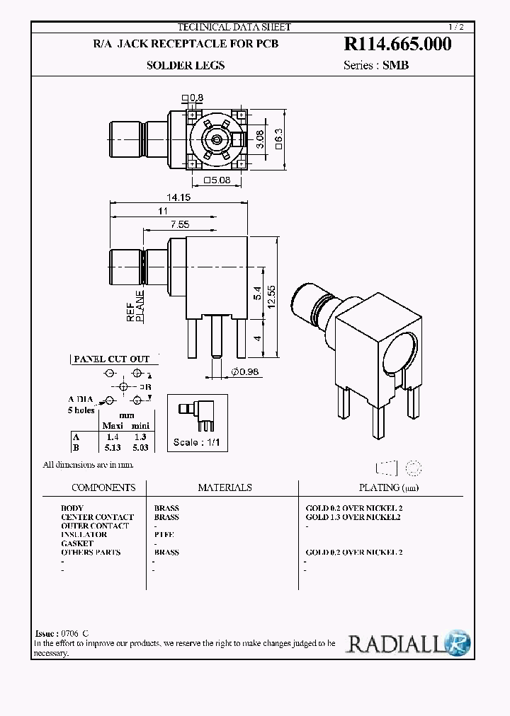 R114665000_8192200.PDF Datasheet