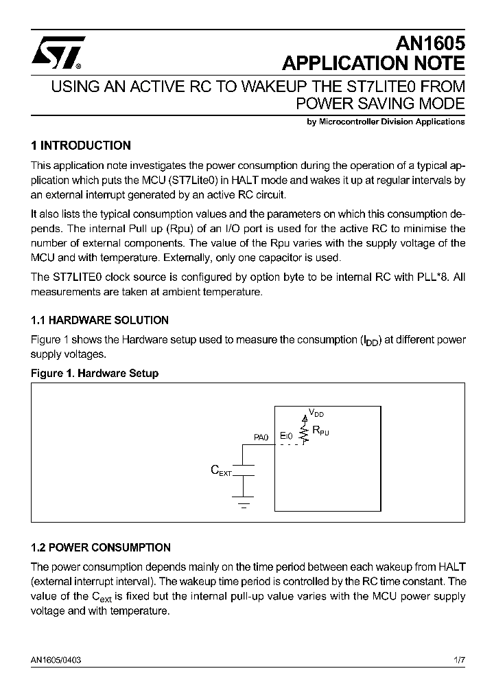AN1605_8192329.PDF Datasheet