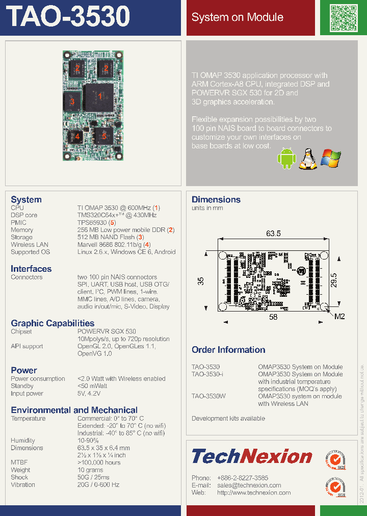 TAO-3530_8192662.PDF Datasheet