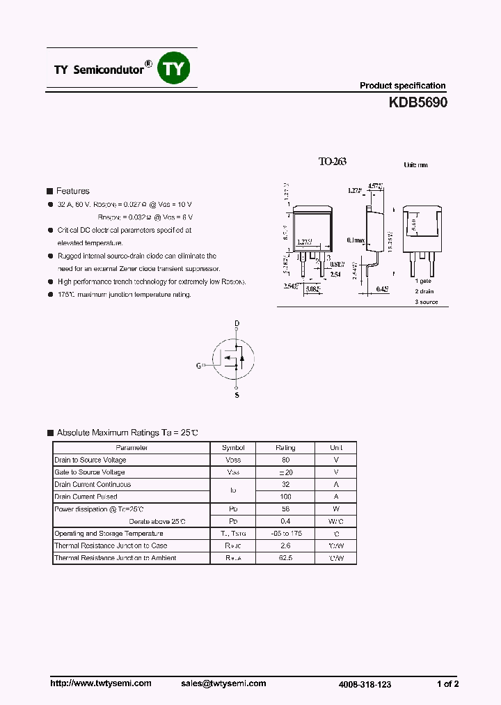 KDB5690_8193397.PDF Datasheet