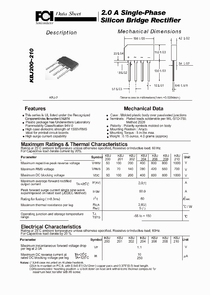 KBJ202_8193880.PDF Datasheet