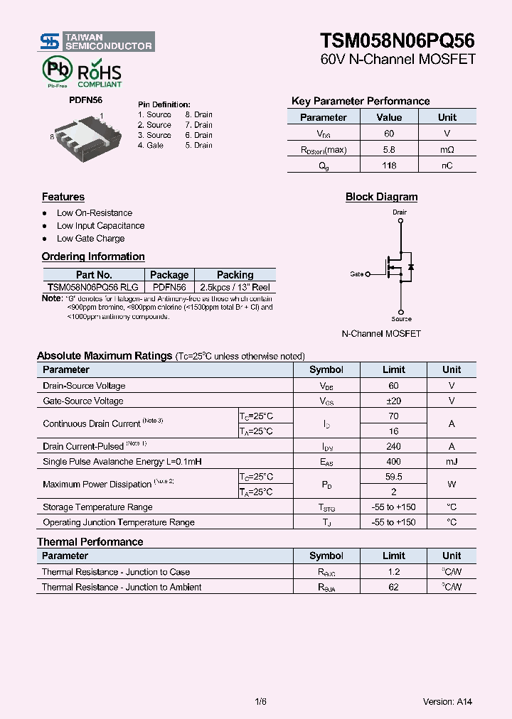 TSM058N06PQ56_8194376.PDF Datasheet