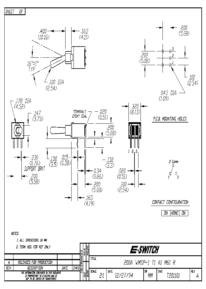 T201101_8194912.PDF Datasheet