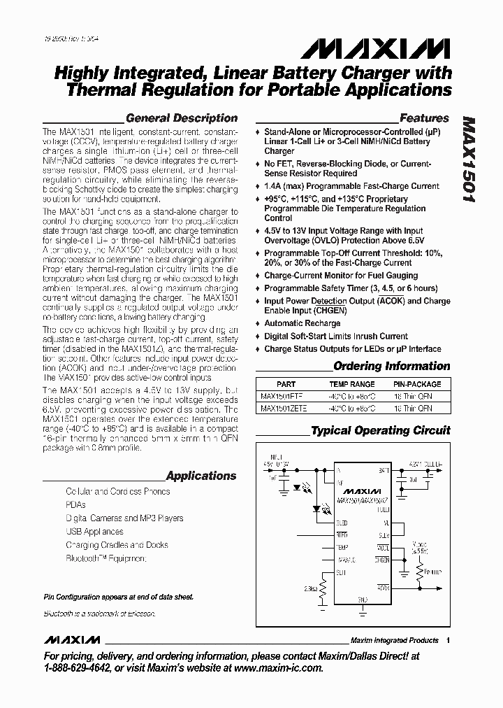 MAX1501ZETE_8195196.PDF Datasheet