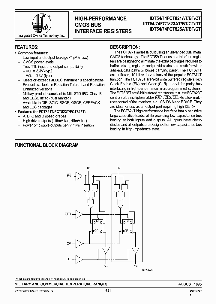 IDT54821BTLB_8195313.PDF Datasheet