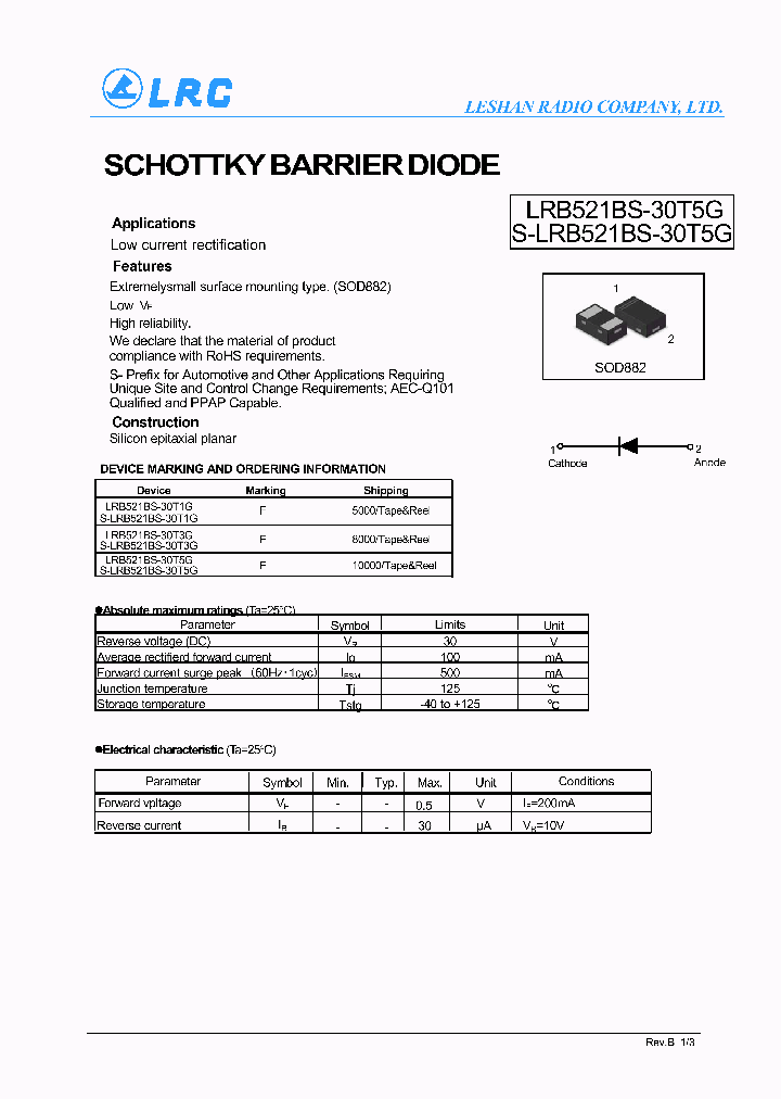 LRB521BS-30T5G-15_8195749.PDF Datasheet