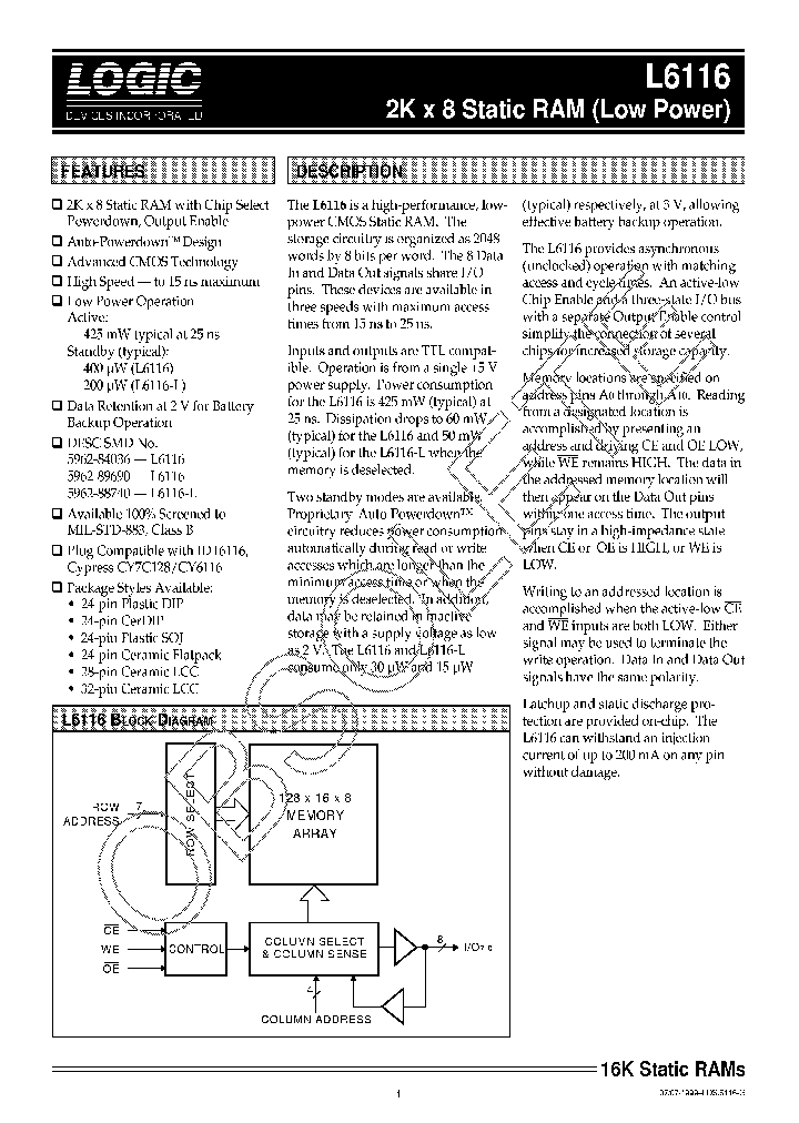 L6116MMB20_8194422.PDF Datasheet