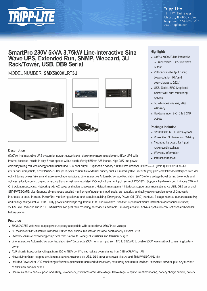 SMX5000XLRT3U_8196694.PDF Datasheet